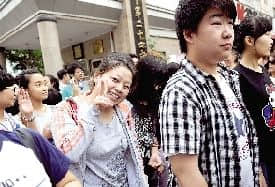 考完了，考生们普遍轻松愉快