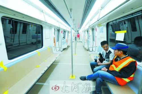 郑州地铁1号线9月试行 西流湖到市体育中心45分